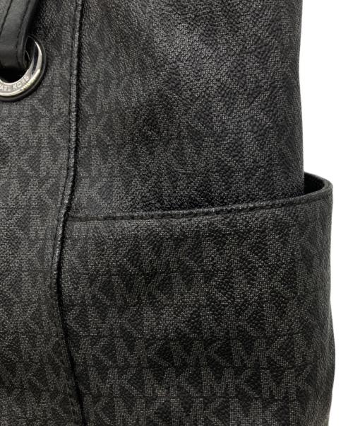 MICHAEL KORS（マイケルコース）MICHAEL KORS (マイケルコース) シグネチャートートバッグ ブラックの古着・服飾アイテム