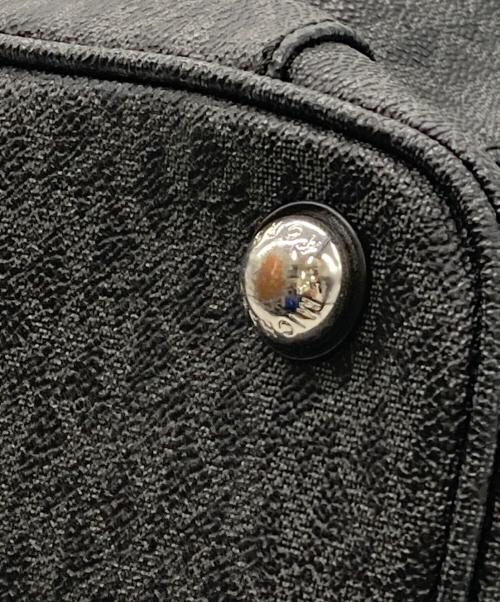 MICHAEL KORS（マイケルコース）MICHAEL KORS (マイケルコース) シグネチャートートバッグ ブラックの古着・服飾アイテム