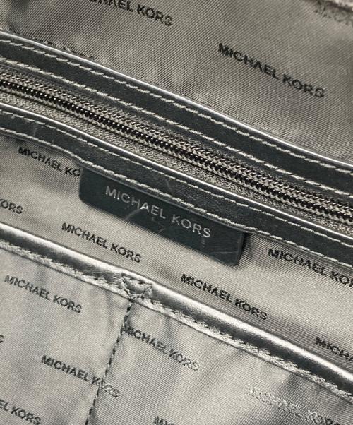MICHAEL KORS（マイケルコース）MICHAEL KORS (マイケルコース) シグネチャートートバッグ ブラックの古着・服飾アイテム