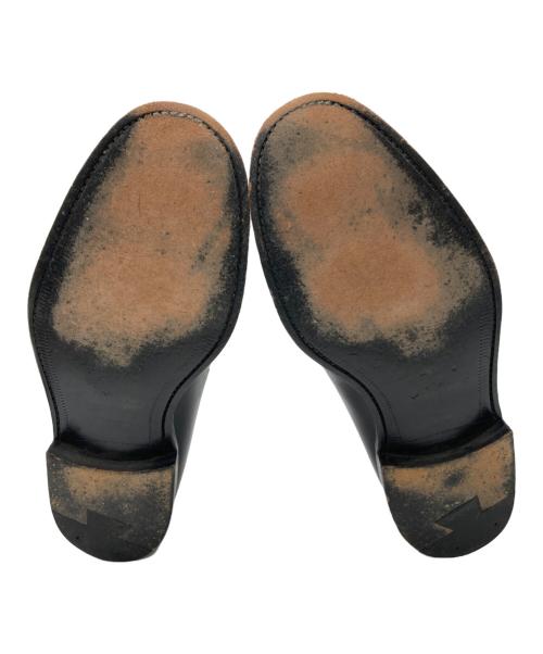Alden（オールデン）ALDEN (オールデン) プラザ 手縫いUチップ 黒タッセルローファー ブラック サイズ:8BDの古着・服飾アイテム