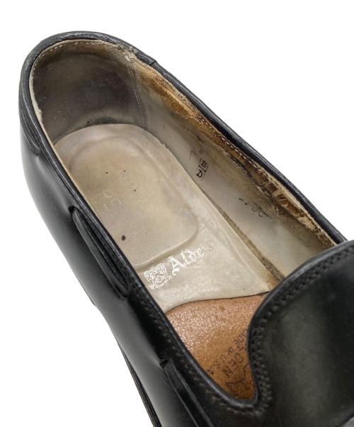 Alden（オールデン）ALDEN (オールデン) プラザ 手縫いUチップ 黒タッセルローファー ブラック サイズ:8BDの古着・服飾アイテム