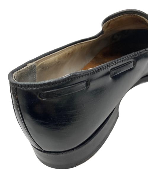 Alden（オールデン）ALDEN (オールデン) プラザ 手縫いUチップ 黒タッセルローファー ブラック サイズ:8BDの古着・服飾アイテム