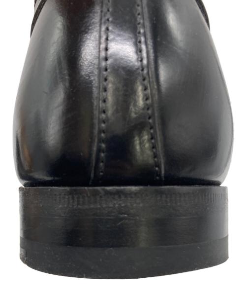 Alden（オールデン）ALDEN (オールデン) プラザ 手縫いUチップ 黒タッセルローファー ブラック サイズ:8BDの古着・服飾アイテム