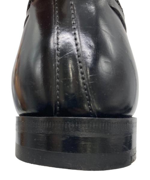 Alden（オールデン）ALDEN (オールデン) プラザ 手縫いUチップ 黒タッセルローファー ブラック サイズ:8BDの古着・服飾アイテム