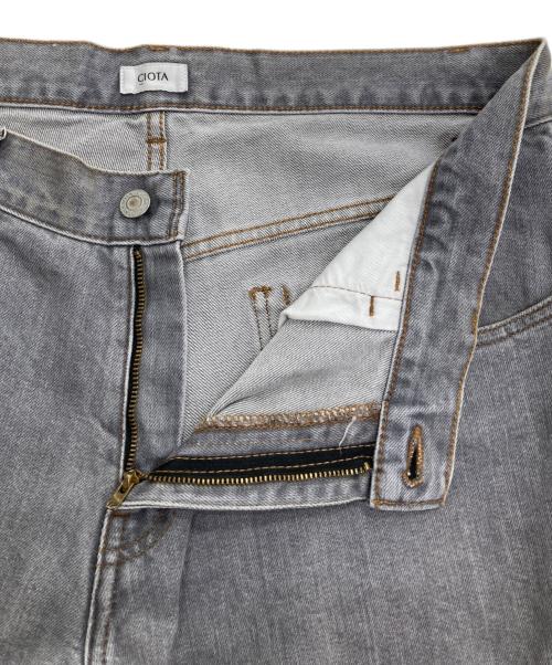 CIOTA（シオタ）CIOTA (シオタ) 13,5oz Baggy 5 Pocket Pants グレー サイズ:34の古着・服飾アイテム