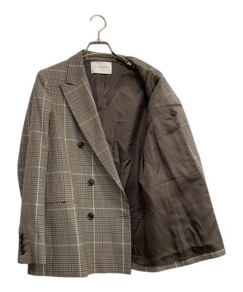 UNITED ARROWS（ユナイテッドアローズ）UNITED ARROWS (ユナイテッドアローズ) ダブルボタン ブレザー ブラウン サイズ:38の古着・服飾アイテム