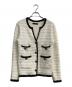 Curensology（カレンソロジー）の古着「Mole Tweed Cardigan」｜アイボリー×ブラック
