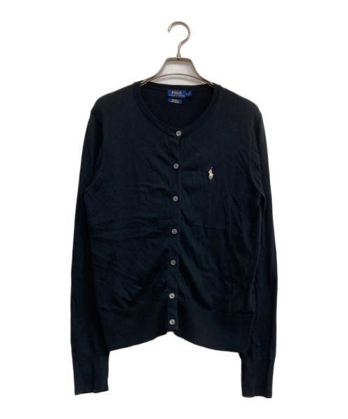 POLO RALPH LAUREN（ポロ・ラルフローレン）POLO RALPH LAUREN (ポロ・ラルフローレン) ニットカーディガン ブラック サイズ:Ｍの古着・服飾アイテム