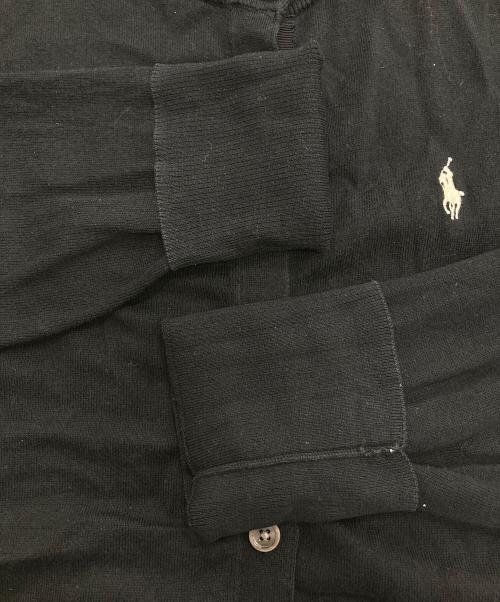 POLO RALPH LAUREN（ポロ・ラルフローレン）POLO RALPH LAUREN (ポロ・ラルフローレン) ニットカーディガン ブラック サイズ:Ｍの古着・服飾アイテム