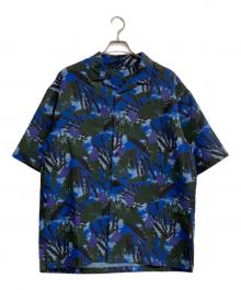 THE NORTH FACE（ザ ノース フェイス）の古着「S/S Aloha Vent Shirt」｜ブルー×グリーン