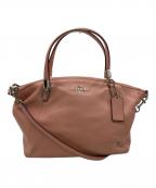 COACHコーチ）の古着「2WAYショルダーバッグ」｜ピンク