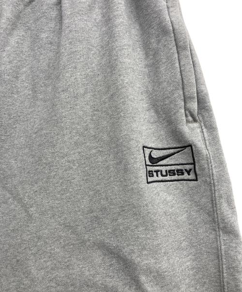 stussy（ステューシー）stussy (ステューシー) NIKE (ナイキ) Fleece Pants グレー サイズ:Lの古着・服飾アイテム