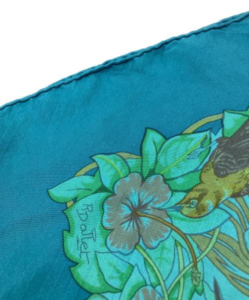 HERMES（エルメス）HERMES (エルメス) jungle love scarf グリーンの古着・服飾アイテム