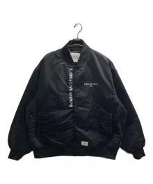 WTAPS（ダブルタップス）の古着「Team / Jacket / Nylon. Twill」｜ブラック