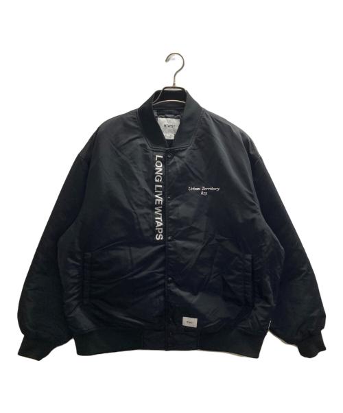 WTAPS（ダブルタップス）WTAPS (ダブルタップス) Team / Jacket / Nylon. Twill ブラック サイズ:Ｘ03の古着・服飾アイテム