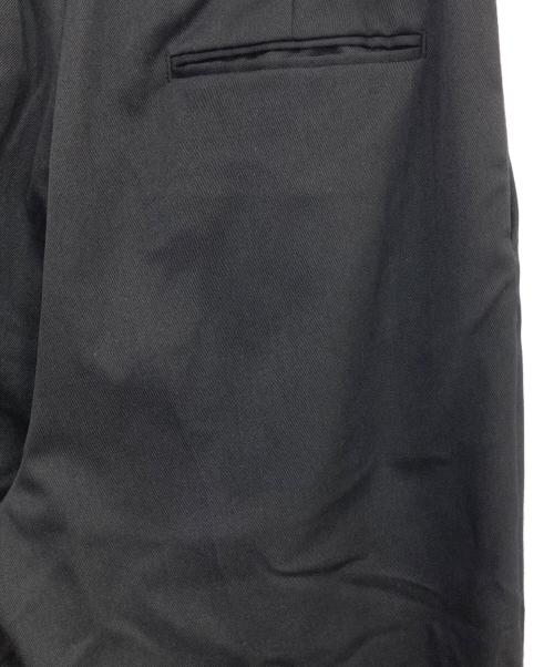 Adam et Rope（アダム エ ロペ）Adam et Rope (アダム エ ロペ) ワイド イージー デニム スラックス ブラック サイズ:SIZE　Lの古着・服飾アイテム