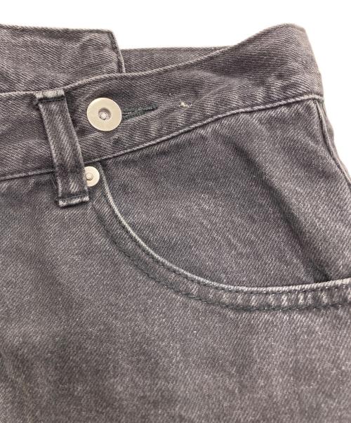 MAISON SPECIAL（メゾンスペシャル）MAISON SPECIAL (メゾンスペシャル) Side Slash Denim Pants ブラック サイズ:36の古着・服飾アイテム