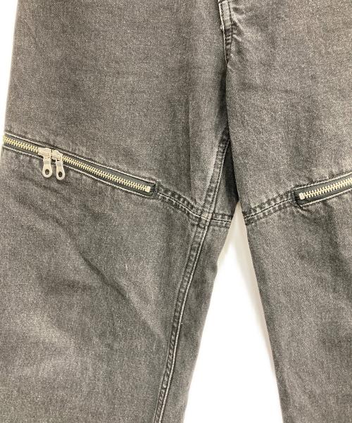 MAISON SPECIAL（メゾンスペシャル）MAISON SPECIAL (メゾンスペシャル) Side Slash Denim Pants ブラック サイズ:36の古着・服飾アイテム