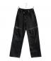 MAISON SPECIAL（メゾンスペシャル）の古着「Side Slash Denim Pants」｜ブラック