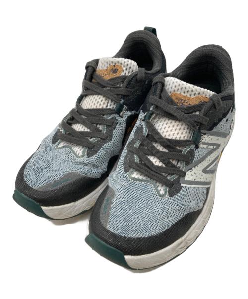 NEW BALANCE（ニューバランス）NEW BALANCE (ニューバランス) Fresh Foam X Hierro v7 グレー×グリーン サイズ:27cmの古着・服飾アイテム