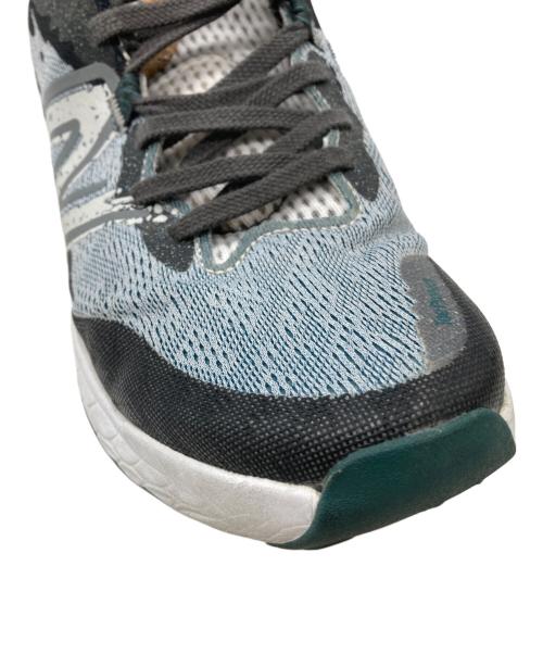 NEW BALANCE（ニューバランス）NEW BALANCE (ニューバランス) Fresh Foam X Hierro v7 グレー×グリーン サイズ:27cmの古着・服飾アイテム