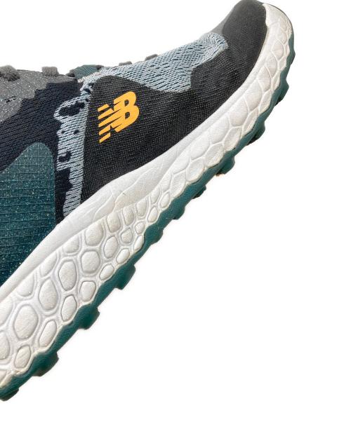 NEW BALANCE（ニューバランス）NEW BALANCE (ニューバランス) Fresh Foam X Hierro v7 グレー×グリーン サイズ:27cmの古着・服飾アイテム