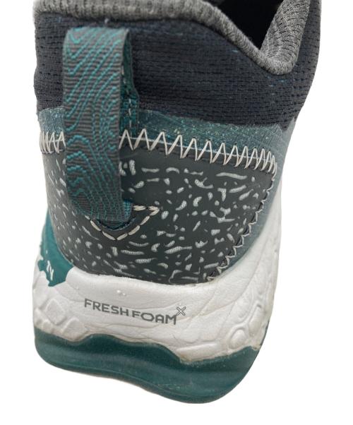 NEW BALANCE（ニューバランス）NEW BALANCE (ニューバランス) Fresh Foam X Hierro v7 グレー×グリーン サイズ:27cmの古着・服飾アイテム