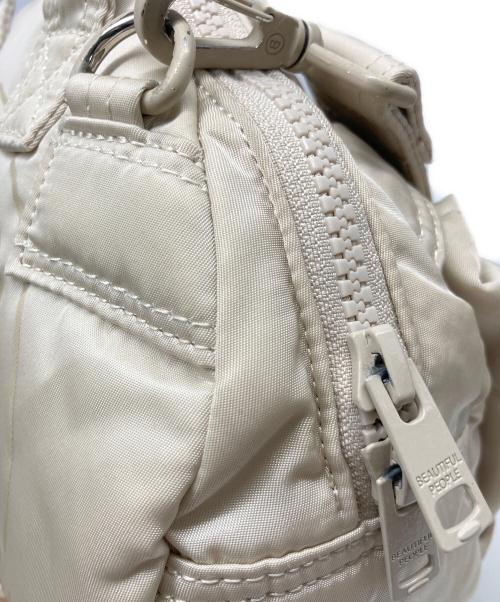 PORTER（ポーター）PORTER (ポーター) beautiful people (ビューティフルピープル) コラボヘルメットバッグ ベージュの古着・服飾アイテム