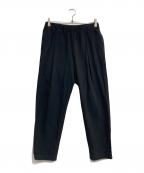 evam evaエヴァムエヴァ）の古着「easy tuck pants」｜ブラック