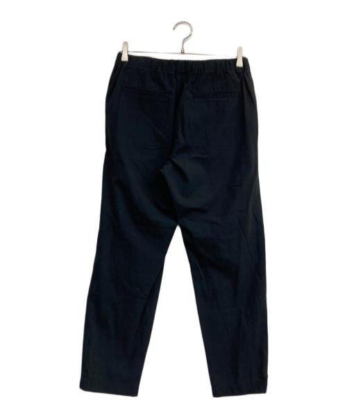 evam eva（エヴァムエヴァ）evam eva (エヴァムエヴァ) easy tuck pants ブラック サイズ:2の古着・服飾アイテム
