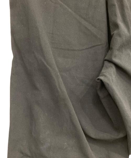 evam eva（エヴァムエヴァ）evam eva (エヴァムエヴァ) easy tuck pants ブラック サイズ:2の古着・服飾アイテム