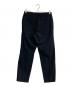 evam eva (エヴァムエヴァ) easy tuck pants ブラック サイズ:2：5000円