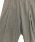 中古・古着 evam eva (エヴァムエヴァ) easy tuck pants ブラック サイズ:2：5000円