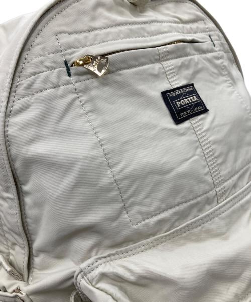 PORTER（ポーター）PORTER (ポーター) MILE  DAYPACK ベージュの古着・服飾アイテム