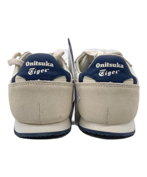 Onitsuka Tiger（オニツカタイガー）Onitsuka Tiger (オニツカタイガー) SERRANO アイボリー×ネイビー サイズ:24 未使用品の古着・服飾アイテム