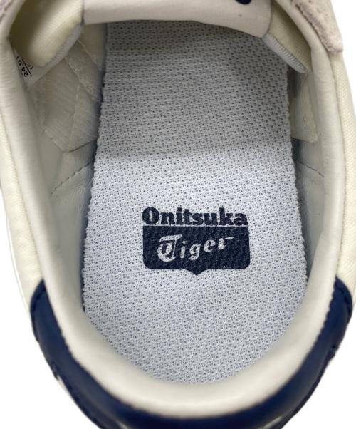 Onitsuka Tiger（オニツカタイガー）Onitsuka Tiger (オニツカタイガー) SERRANO アイボリー×ネイビー サイズ:24 未使用品の古着・服飾アイテム