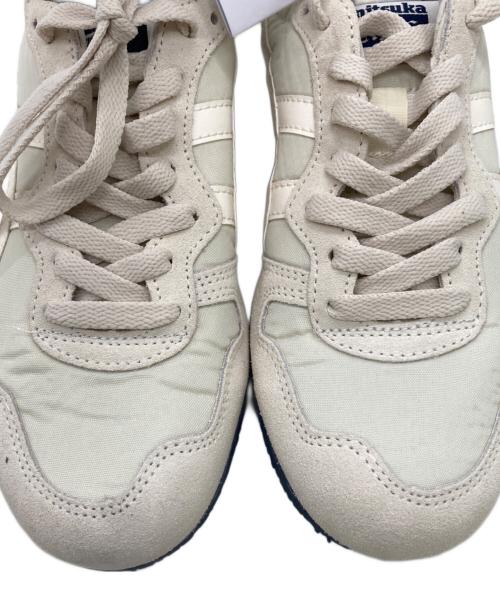 Onitsuka Tiger（オニツカタイガー）Onitsuka Tiger (オニツカタイガー) SERRANO アイボリー×ネイビー サイズ:24 未使用品の古着・服飾アイテム