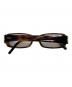 FENDI (フェンディ) 眼鏡 ブラウン×ブラック サイズ:52□14：5000円