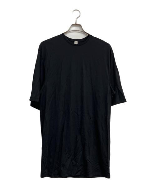 toteme（トーテム）toteme (トーテム) Relaxed Tee Dress ブラック サイズ:XSの古着・服飾アイテム