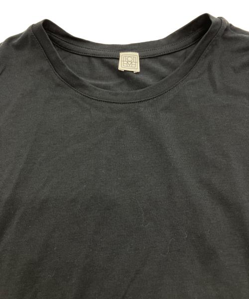 toteme（トーテム）toteme (トーテム) Relaxed Tee Dress ブラック サイズ:XSの古着・服飾アイテム