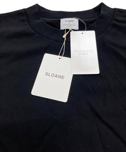 VERMEIL par iena（ヴェルメイユ パー イエナ）VERMEIL par iena (ヴェルメイユ パー イエナ) SLOANE (スローン) 別注Tシャツ ブラック サイズ:F 未使用品の古着・服飾アイテム