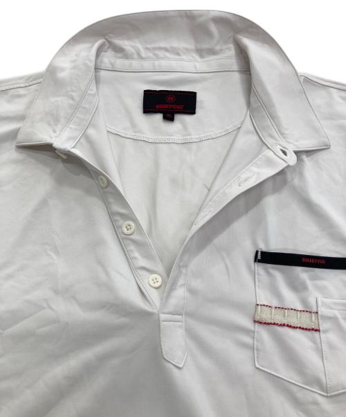 BRIEFING（ブリーフィング）BRIEFING (ブリーフィング) Begin (ビギン) POCKET SHIRT ホワイト サイズ:XLの古着・服飾アイテム
