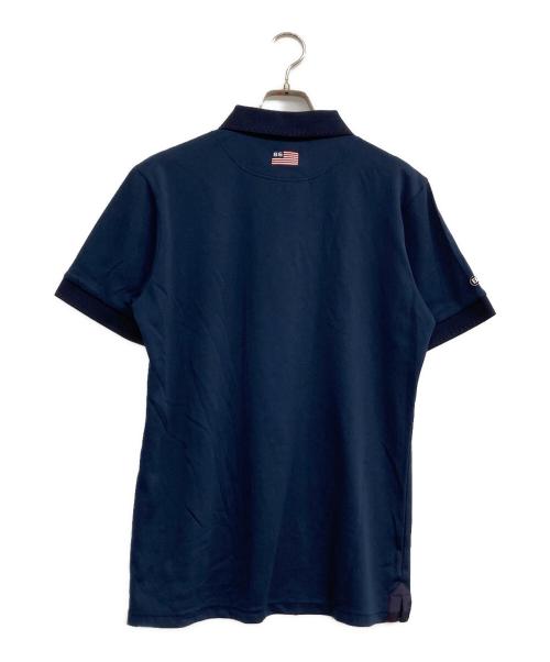 BRIEFING（ブリーフィング）BRIEFING (ブリーフィング) BASIC POLO SHIRTS ネイビー サイズ:Lの古着・服飾アイテム