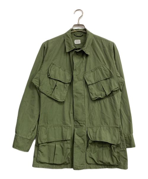 US ARMY（ユーエスアーミー）US ARMY (ユーエスアーミー) 3rdジャングルファティーグジャケット グリーン サイズ:XSの古着・服飾アイテム