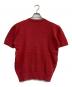 POLO RALPH LAUREN (ポロ・ラルフローレン) 半袖コットンニット レッド サイズ:Ｍ：5000円