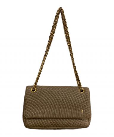 BALLY バリー ショートパンツ L ベージュ 【古着】【中古】【送料無料】 中古・古着通販】BALLY (バリー) チェーンキルティングショルダー