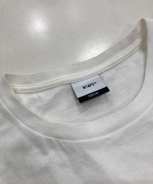 WTAPS（ダブルタップス）WTAPS (ダブルタップス) WTVUA TEE ホワイト サイズ:X01の古着・服飾アイテム