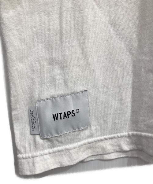 WTAPS（ダブルタップス）WTAPS (ダブルタップス) WTVUA TEE ホワイト サイズ:X01の古着・服飾アイテム