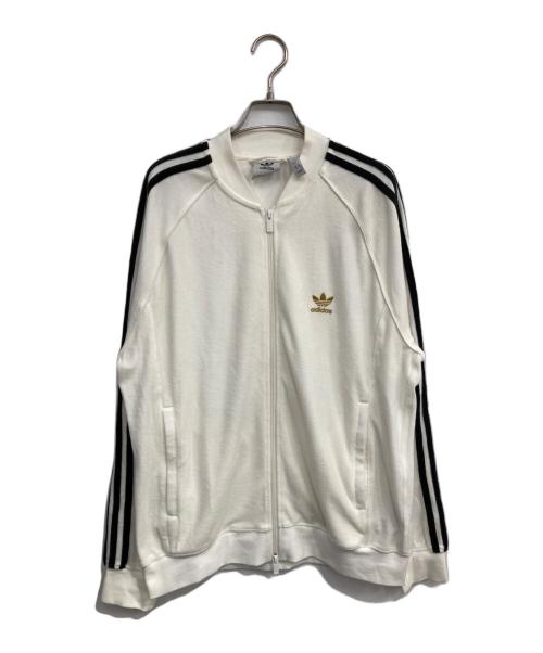 adidas（アディダス）adidas (アディダス) SST テリートラックトップ ホワイト サイズ:Lの古着・服飾アイテム
