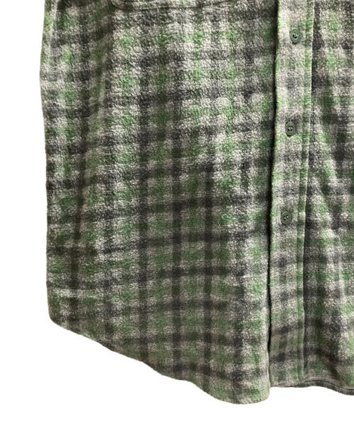 Hysteric Glamour（ヒステリックグラマー）Hysteric Glamour (ヒステリックグラマー) THE HYSTERIC WOMAN ワークシャツ グリーン サイズ:Ⅿの古着・服飾アイテム